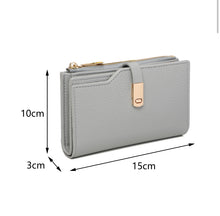 Load image into Gallery viewer, Grey Purse/Wallet