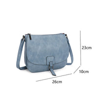 Load image into Gallery viewer, Navy Satchel Bag