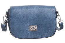 Load image into Gallery viewer, BW4802 Blue Flap Over Saddle Bag