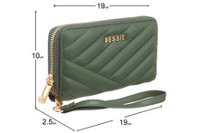 Load image into Gallery viewer, BP1441 Bessie Navy wallet