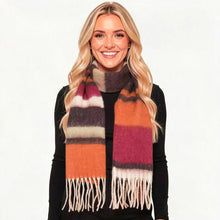 Load image into Gallery viewer, SC1821 Striped Scarf
