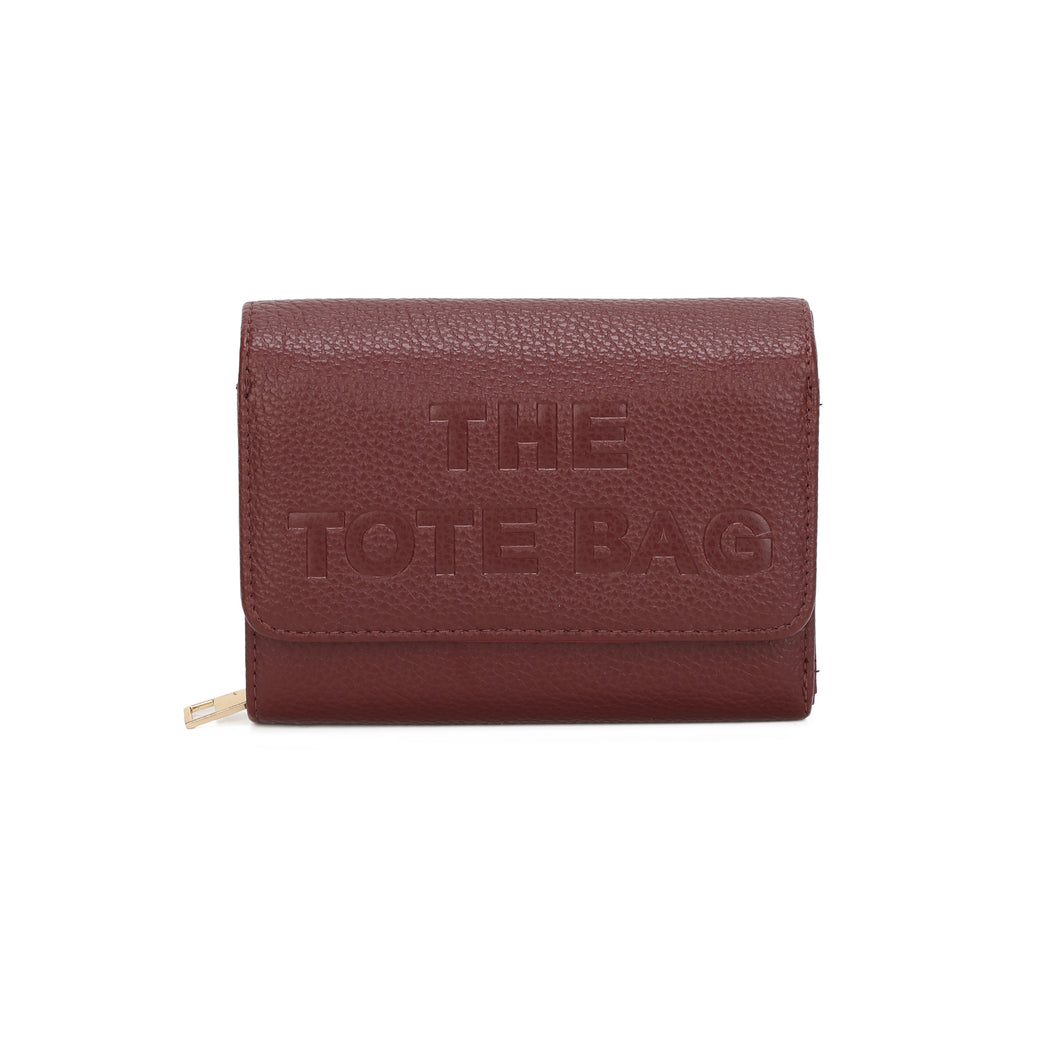 Wine Large Tote Purse/Wallet