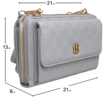 Load image into Gallery viewer, BJ6451 Grey Phone Bag
