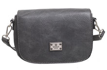 Load image into Gallery viewer, BW4802 Grey Flap Over Saddle Bag
