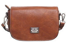 Load image into Gallery viewer, BW6133 Tan Flap over Saddle Bag
