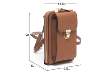 Load image into Gallery viewer, BP1333 Tan Bessie Phone Bag
