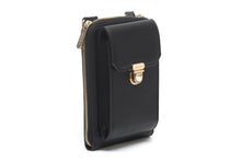 Load image into Gallery viewer, BP1333 Black Bessie Phone Bag
