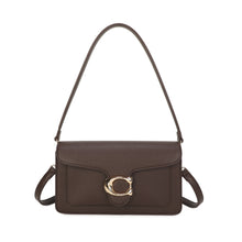 Load image into Gallery viewer, JM1767 Brown Flap Shoulder Bag
