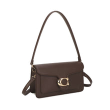 Load image into Gallery viewer, JM1767 Brown Flap Shoulder Bag
