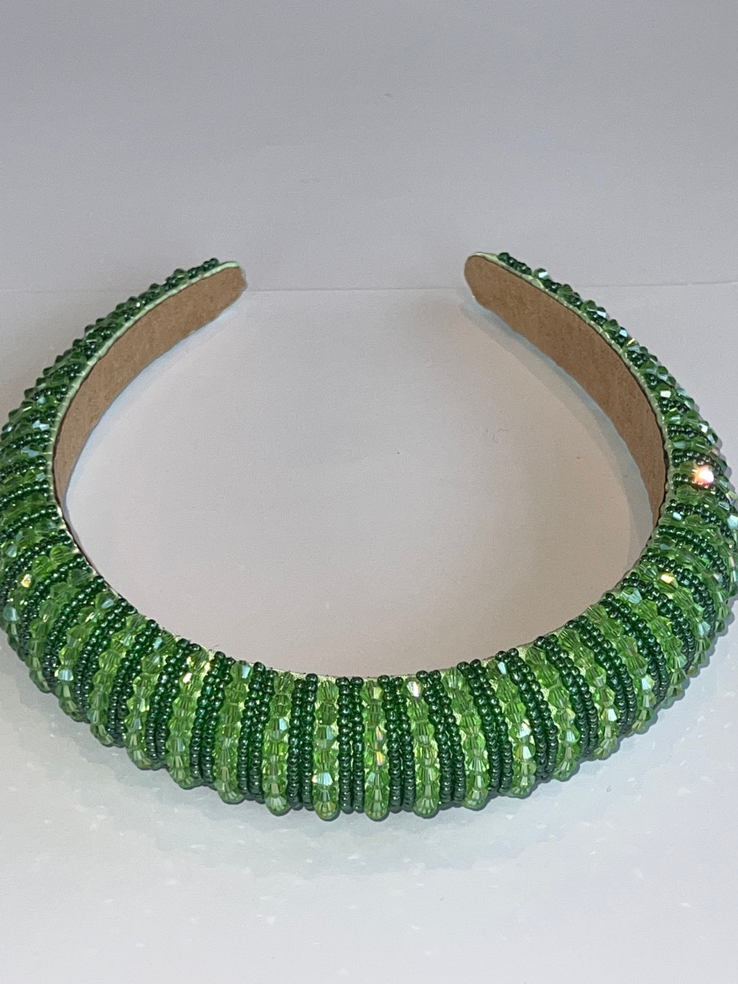 Green Crystal Headband
