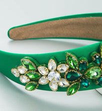 Load image into Gallery viewer, Green Stone Set Headband

